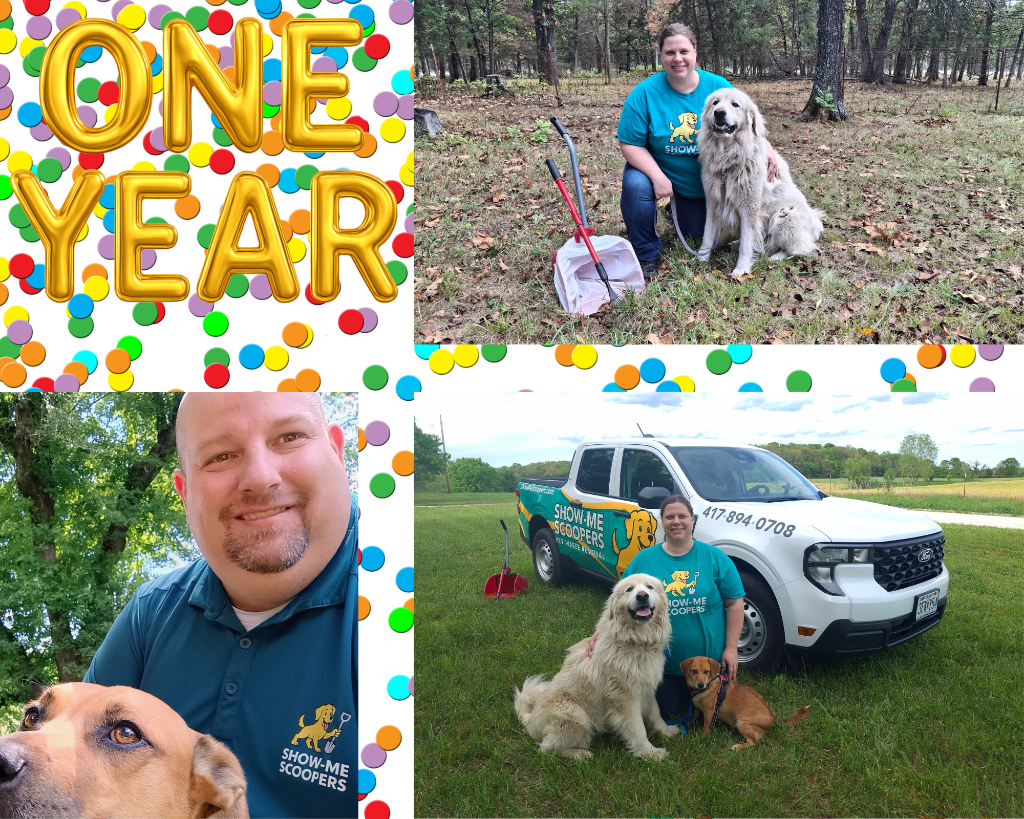 One Year of Show-Me Scoopers: Serving Springfield Families One Yard At A Time